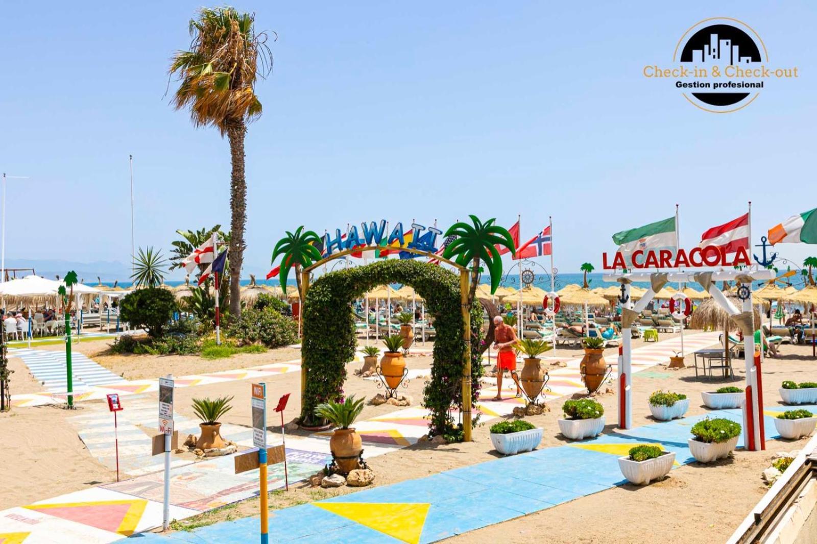 El Bajondillo Beach A 30 Metros De La Playa Torremolinos Buitenkant foto